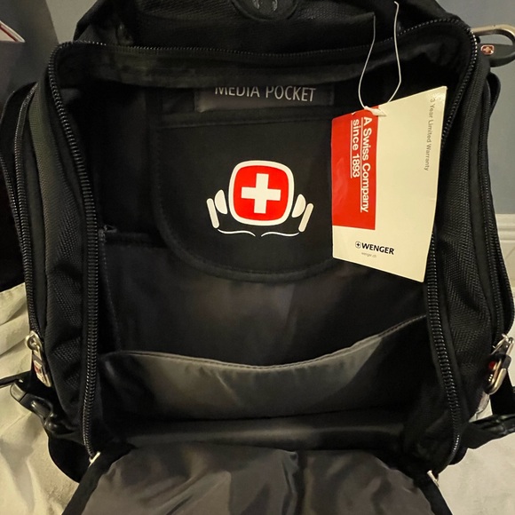 NEW WEGNER BACKPACK; in perfect condition with added silver design in the front! - Picture 14 of 14